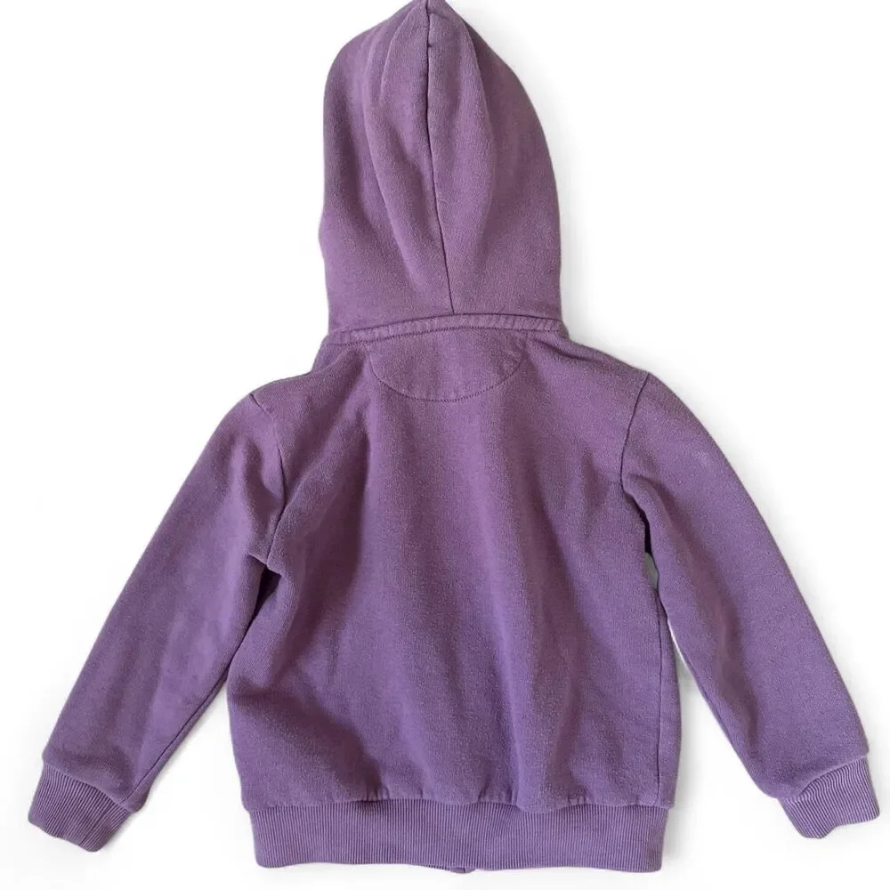 Ralph Lauren Toddler Fleece Hoodie & Sweatpants Set Purple 24M